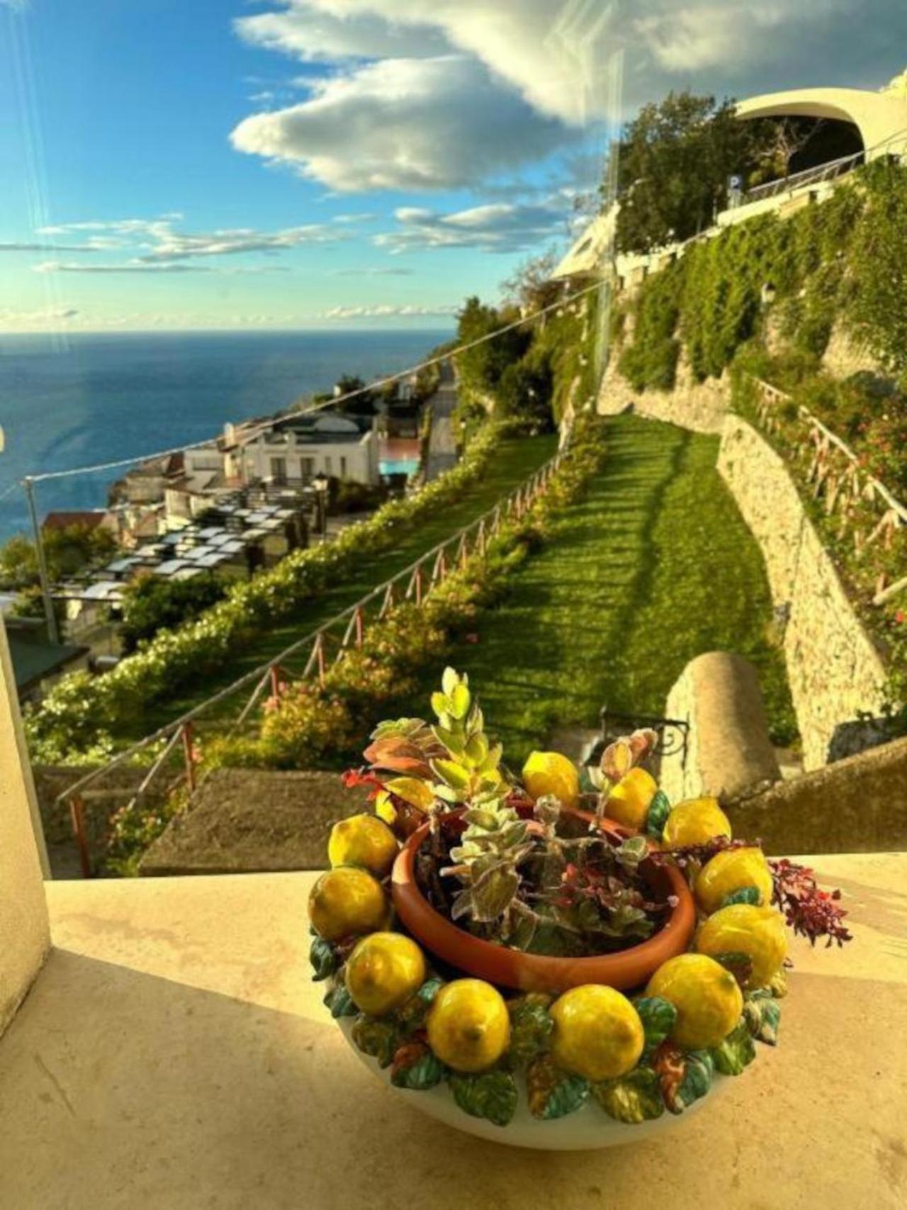 La Dolce Vita Ravello - Two Bedroom Apt With Sea View Terrace Kültér fotó